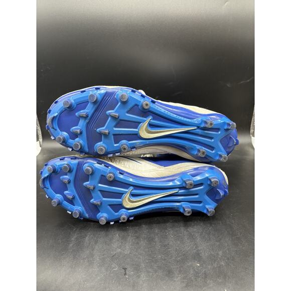 Nike Force Savage Elite TD Blue White Football Cleats Shoes 880140-144 Size 11 main image 4